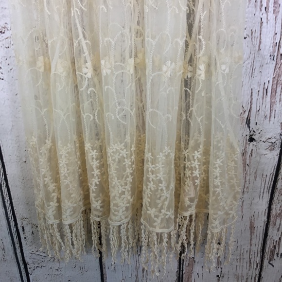 Free People Intimately Creme Comb Lace Maxi Dress - Picture 3 of 15